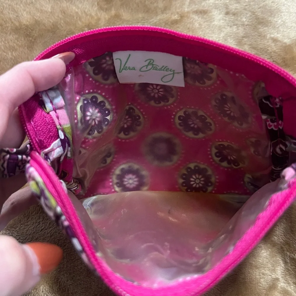 Vera Bradley Multicolor Floral Cosmetic Bag